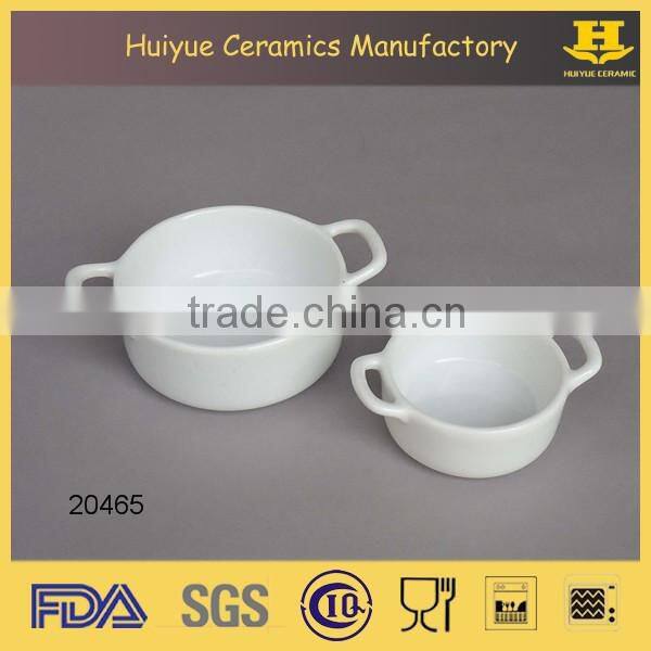 ceramic ramekin, ramekin with handle, wholesale ramekin