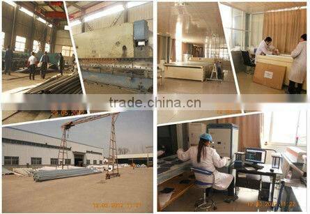 Kehua 180W Octagonal LED Steel Street Light Pole Bridgelux Cree Epistar