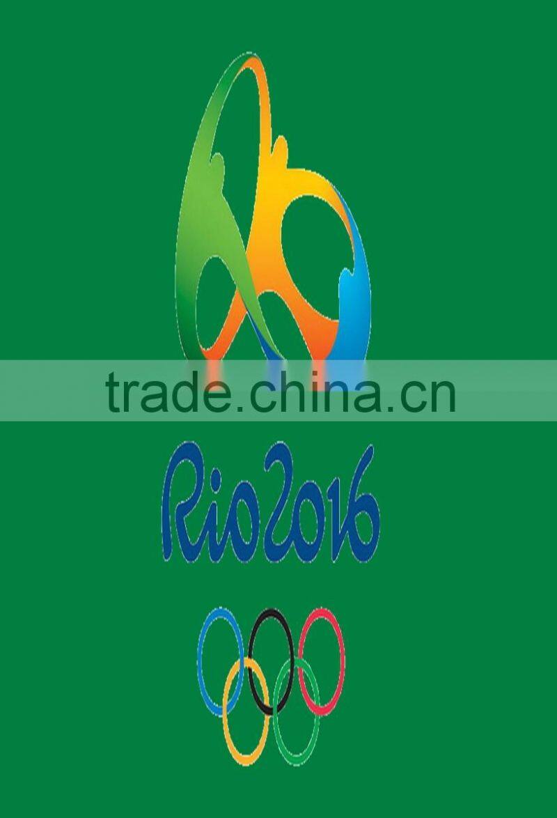 wholesale china factory custom design 2016 olympic beach towels