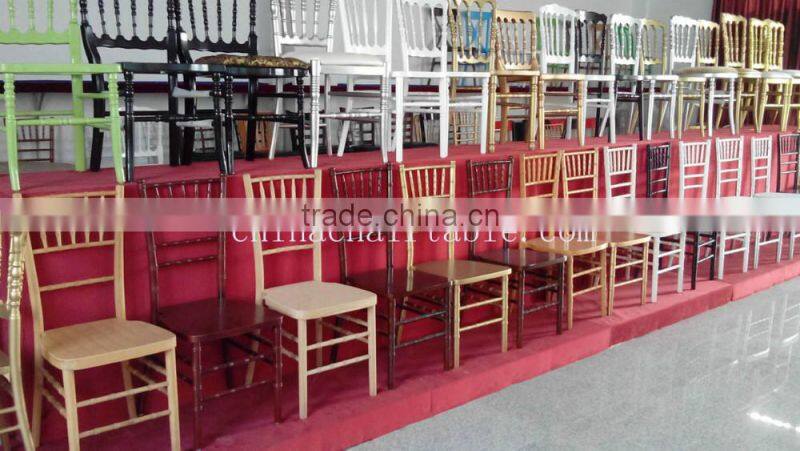 Wholesale stacakable rental chair wooden Chateau wedding chair