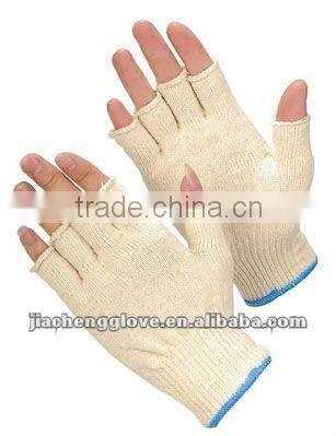 JS807/FL String Knit Fingerless Glove,Safety Glove, fingerless gloves knitting pattern