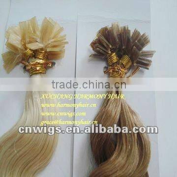 BEST REMY u tip hair/ pre tipped remy hair