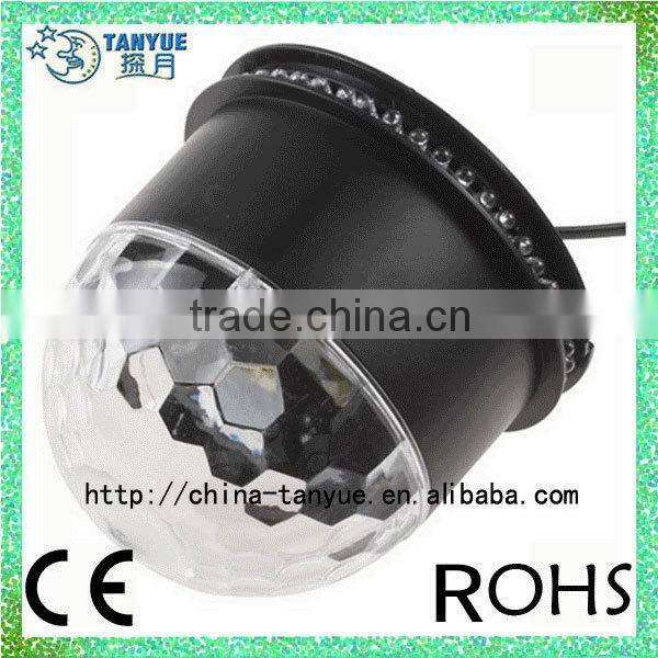 funtion crystal led magic ball light for family party,disco