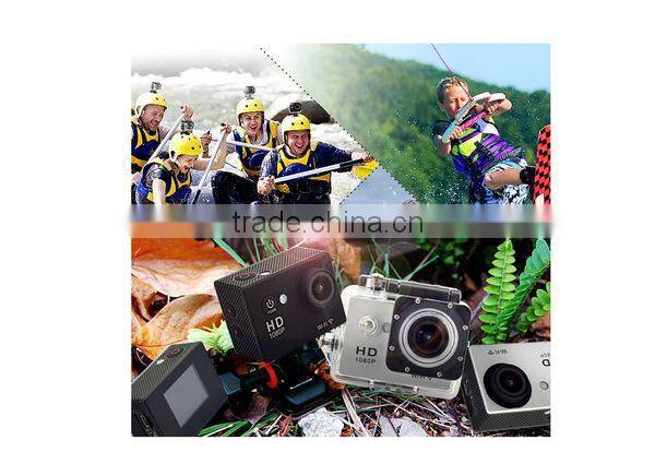 Newest 1.5inch High Speed Recording wifi 1080P 30m waterproof remote control multifunctional sport camera