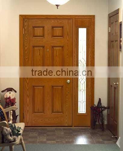 modern house design fiberglass door with SMC material