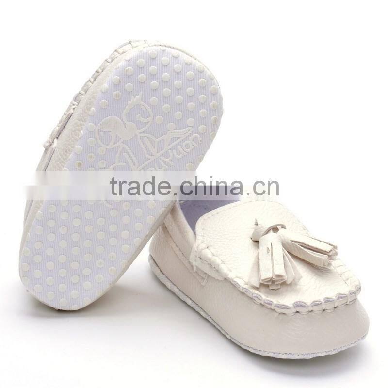 A-bomb Unisex Infant Baby Moccasins Tassels Premium Soft Sole Anti-Slip Summer Autumn Prewalker Toddler Sandals