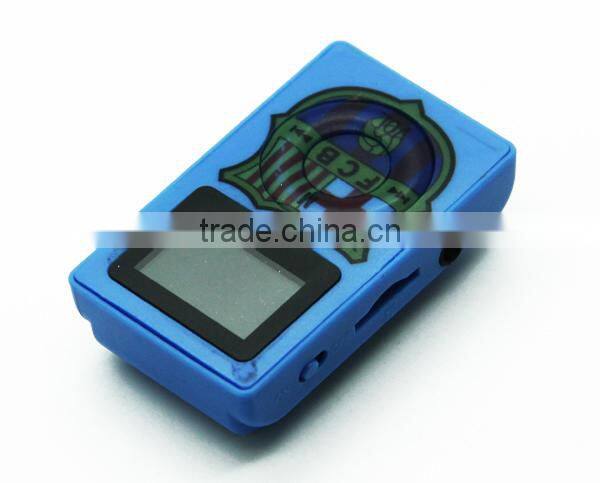 Protable entertainment music player in a cool sport style Mp3 clip