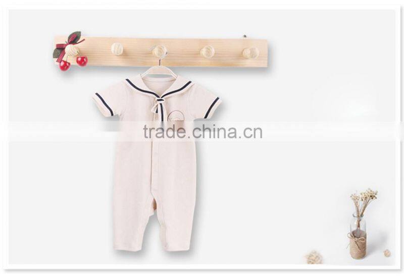 100% organic cotton Material Top quality baby rompers