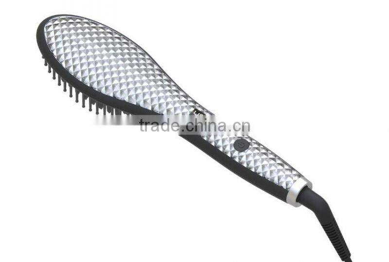 2016 New Style Hair Straightening Brush Comb Electric Straight Brush