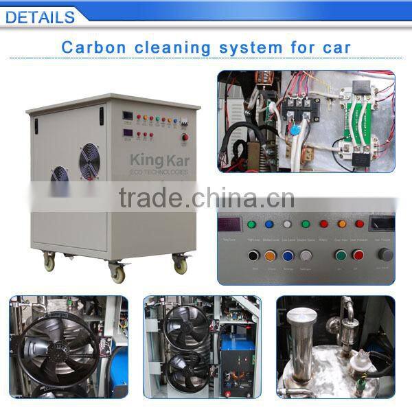 CE approved HHO Carbon Cleaning Machine for cars