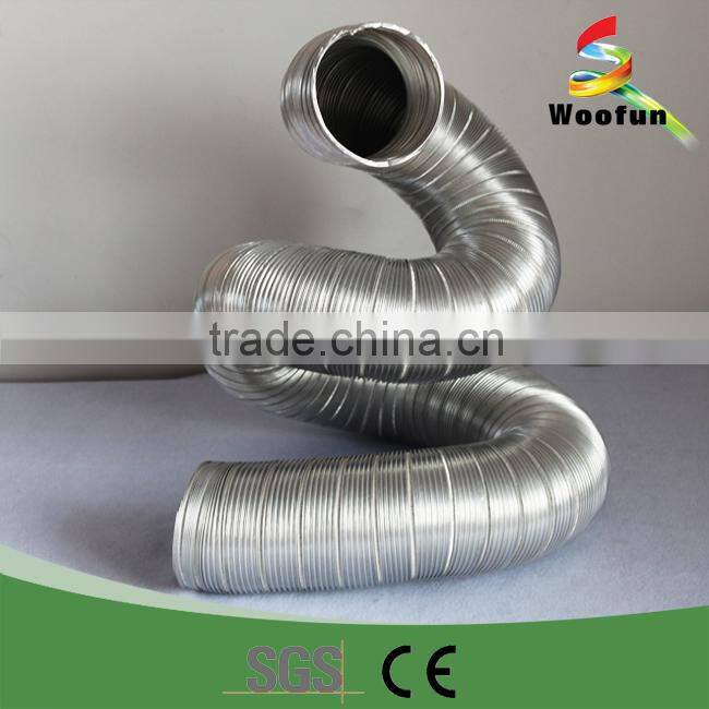 Semi-rigid Flexible duct hose/expandable garden hose