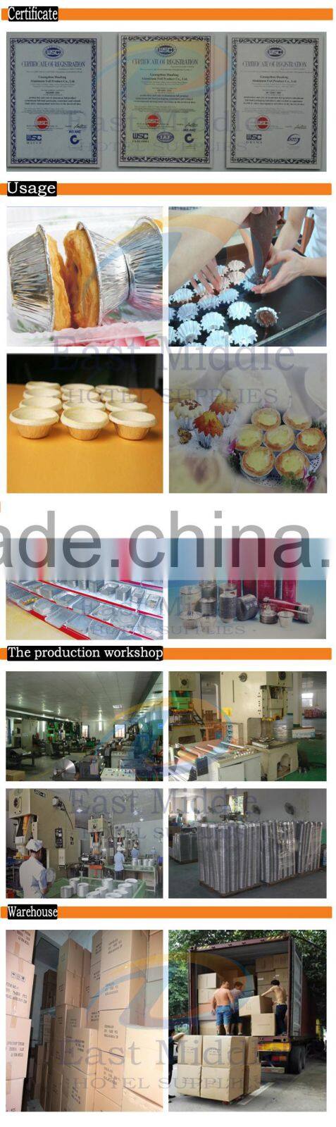 aluminum foil container schrysanthemum cake pans aluminum cup egg tart tray disposable cup/aluminum foil muffin pan