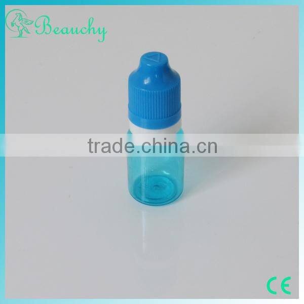 2015 China alibaba 10ml multicolor PET bottles with tamper proof and children proof cap