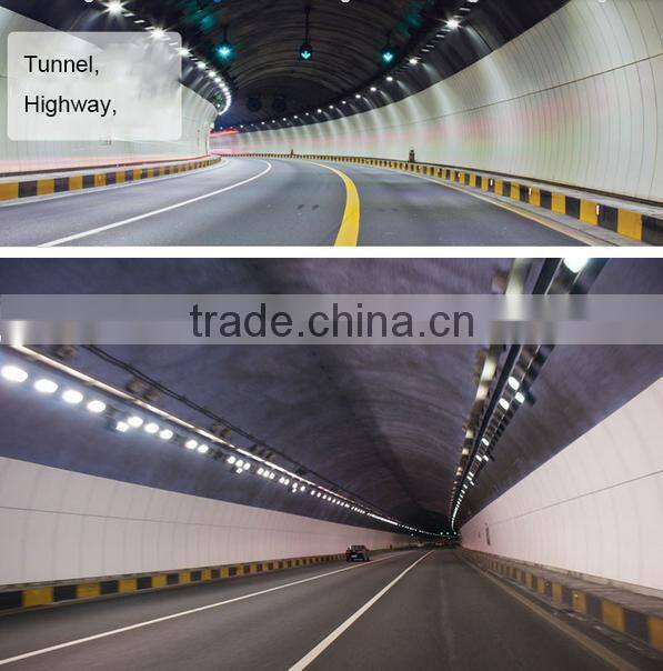 Aluminum 100W integrated module LED tunnel light with heatsink