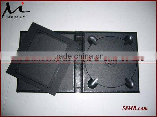 Leather CD/DVD Cases Faux Leather DVD Case CD Box DVD Holder