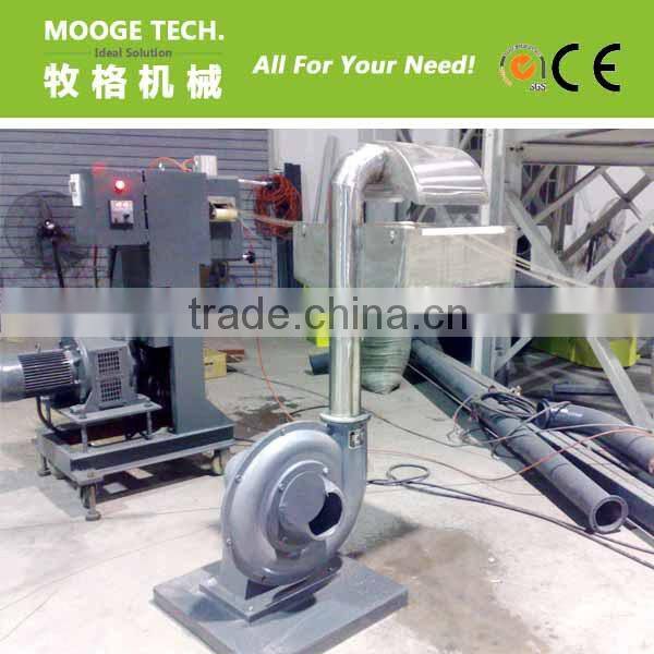 PET bottle flakes plastic extruder machine line