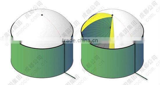 Biogas Storage Domes fror Biogas Plant & Auto-control system customized
