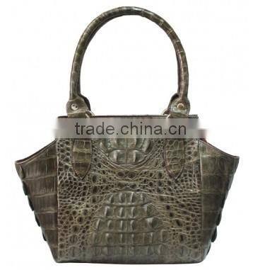 Crocodile leather handbag SCRH-035