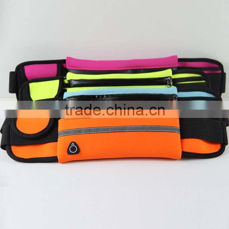 Fashionable Outdoor Custom Running Sports Waist Bag Belt OEM Promotion Gifts