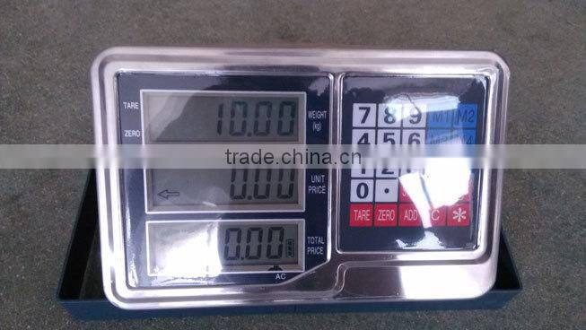 300kg 500kg portable platform weighing scale