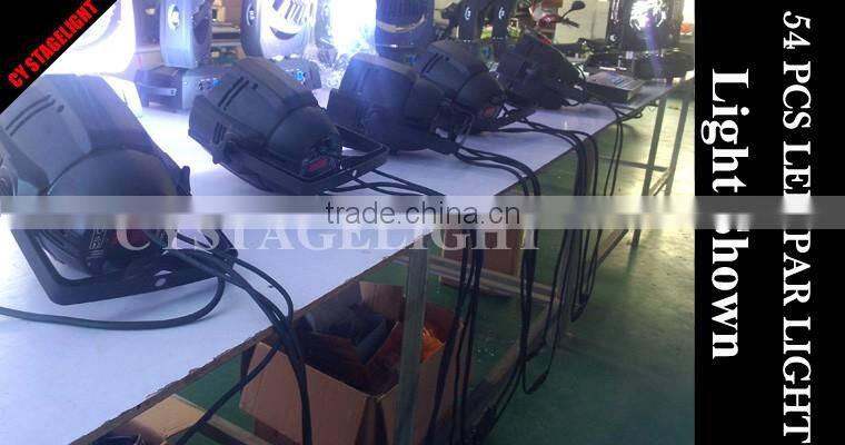 2016 Hot Sell 54 X 3 Watt RGBW 4 IN 1 LED Par Light Par Can