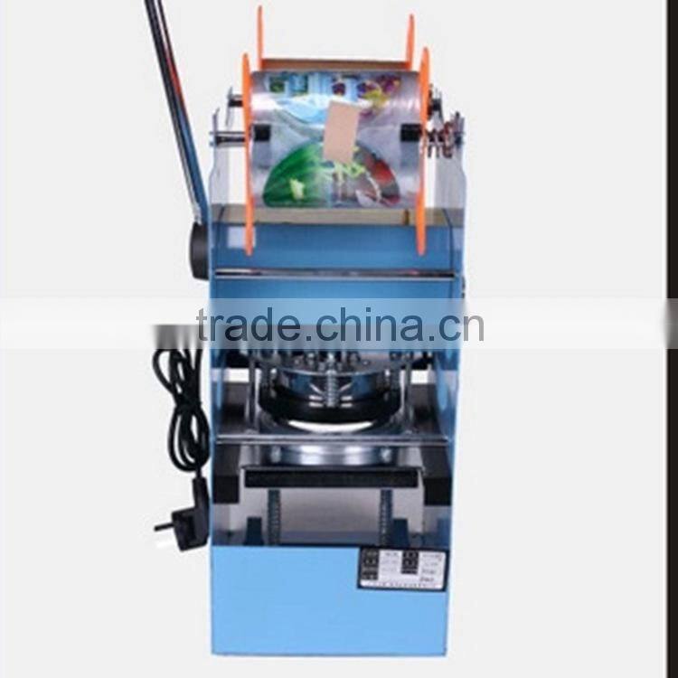 High quality hot sale manual semi automatic bubble tea plastic cup sealer