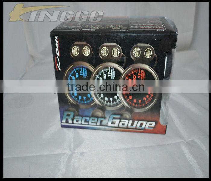 80MM DF Advanced BF Tachometer Auto Gauge 11000 RPM Tachometer Gauge With Blue Red White Light