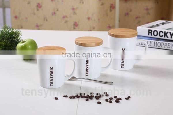 400/460/580ml customized of ceramic coffee cups with handle for promotional