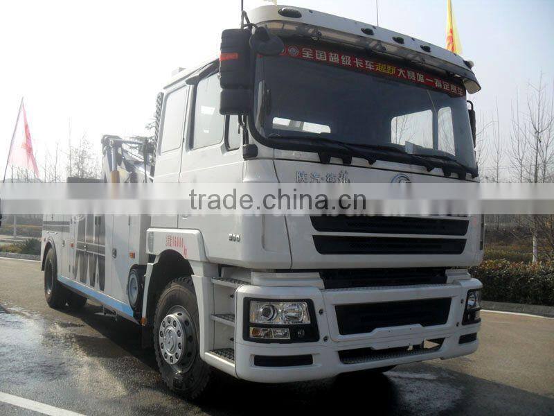 tow truck wrecker/wrecker car Shacman tow truck for sale, 40 ton rotator tow truck