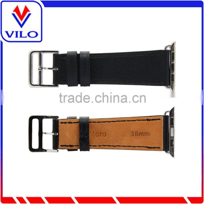 The Wholesale Extra Long Genuine Leather Band Double Tour Bracelet Leather watchband for Apple Watch