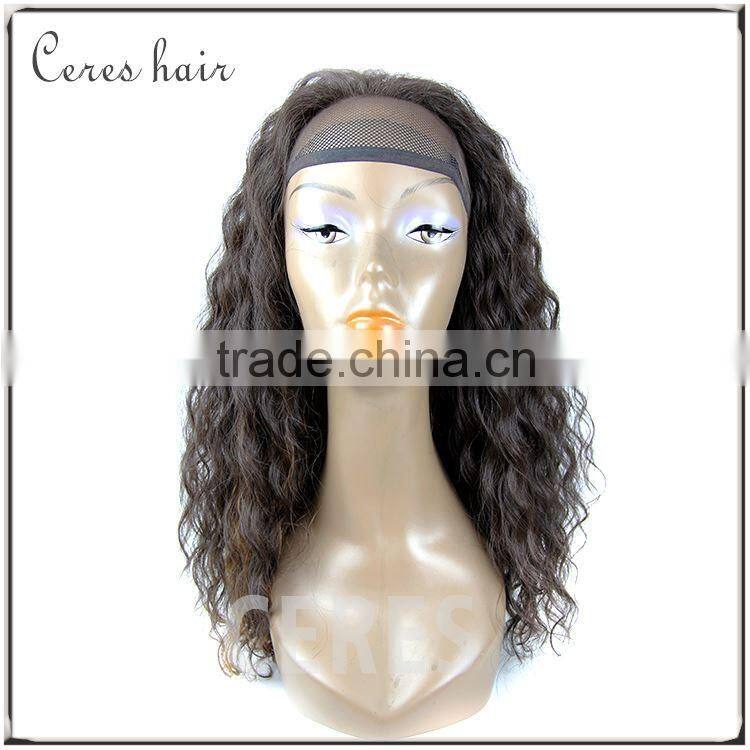 lace front spiral curl afro wig ombre high temperature fiber curly wig with cheap price