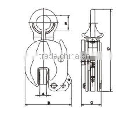 DSQ Vertical Lifting Clamp