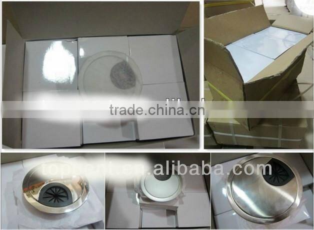 China Plastic furniture wire cable grommet for computer desk