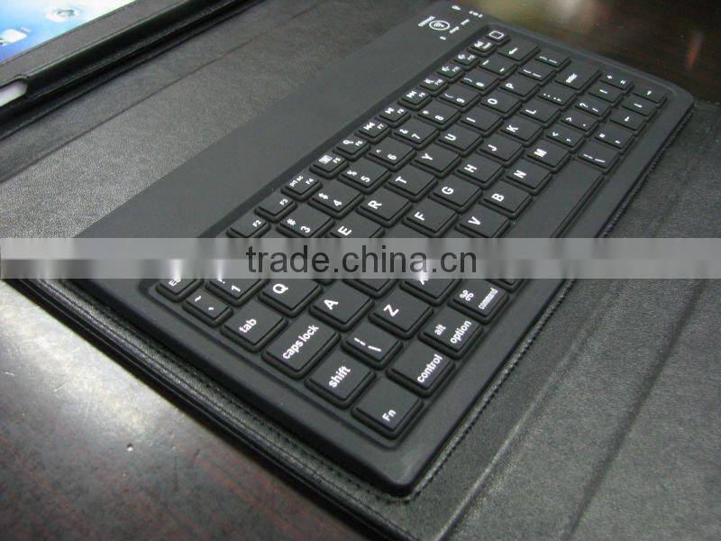 Factory price Hot saling with buletooth keyboar case for ipad 4, mini ipad , ipar air 2