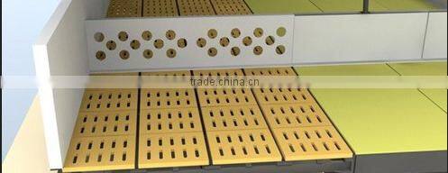 Poultry plastic flooring for dung easy handle