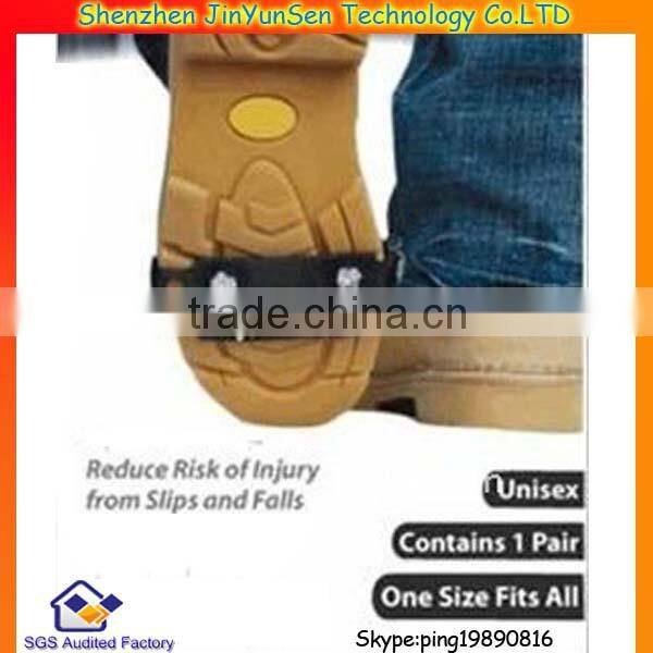 no-slip ice grip and ice cleats for shoes