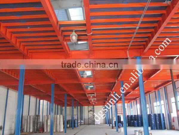 Storage Rack Steel Grating Warehouse Mezzanine