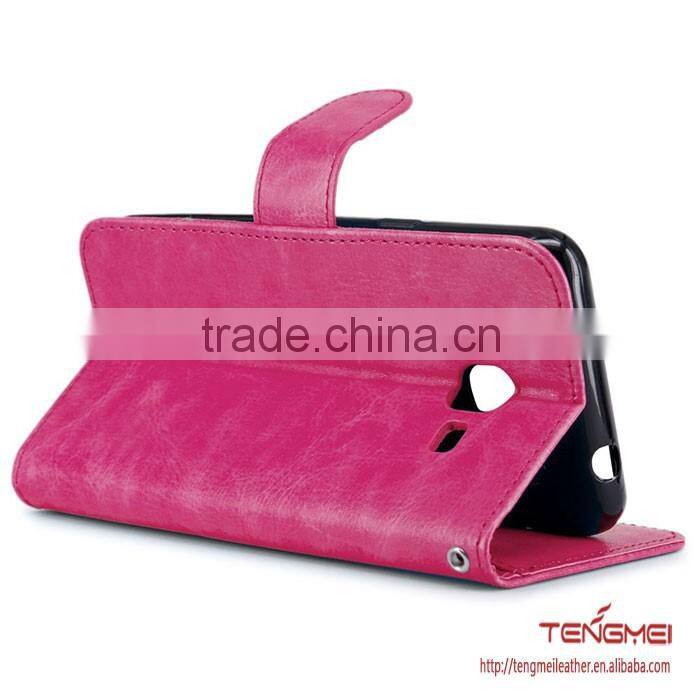 Custom wallet case with kickstand for samsung galaxy j3 2016 case