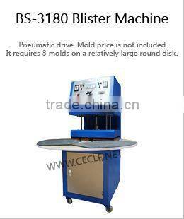 OEM offered cleaning scrubber bliter pack machine with CE certificate