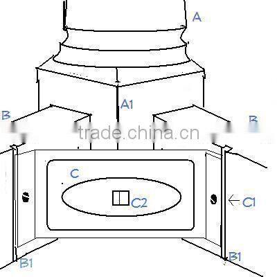 TABLE Leg CORNER brace/bracket