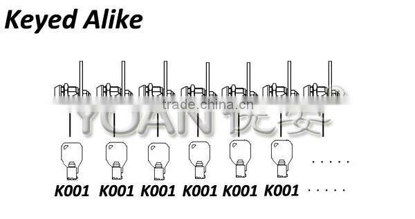 High performance high safety anti theft notebook lock