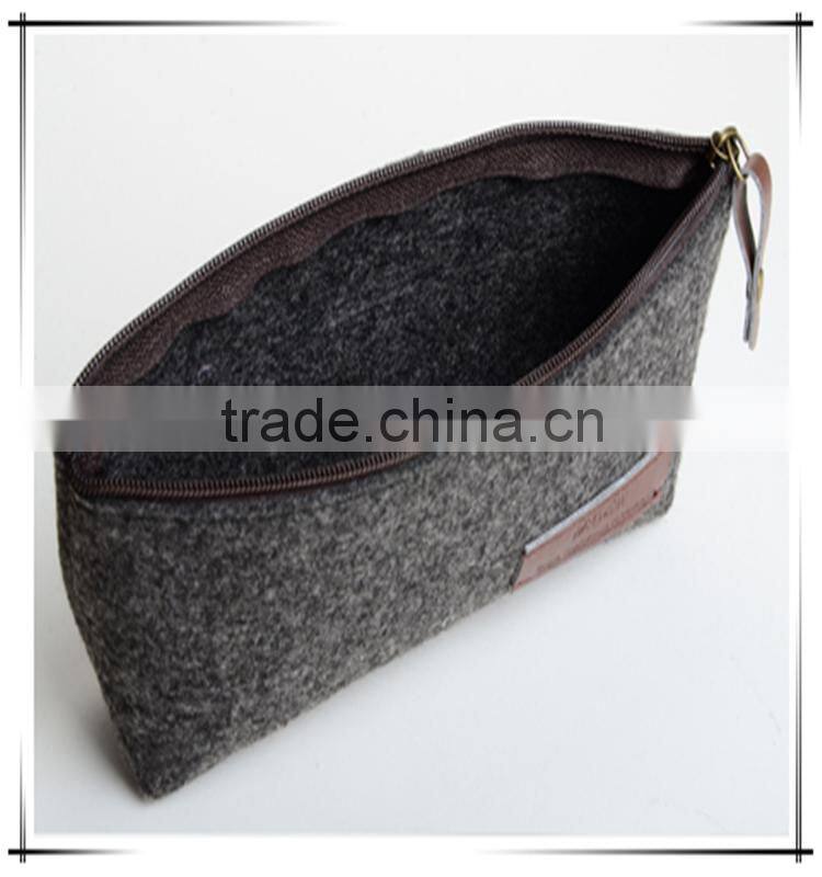 Handmade Felt Kids Bag,Felt Box With Zipper In Rectangle