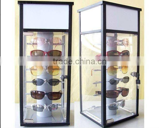 2013 new style high quality sunglasses display cabinet