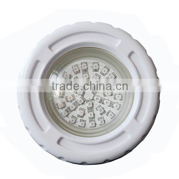 RGB Remote Control Colorful IP68 New 3W Small LED Vinyl pool light