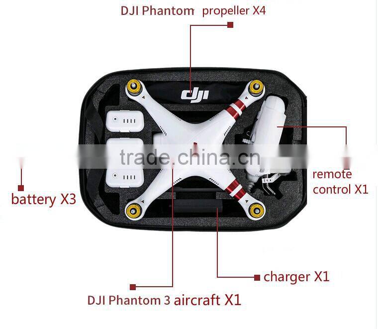 2015 Hot Selling DJI phantom 3 Hardshell backpack for DJI phantom 3 professional DJI Phantom 3 Advanced DJI Phantom 3 Standard