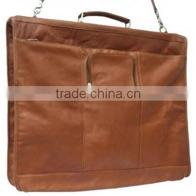 Black Leather Garment Bag,Suit Covers,Travel Bag