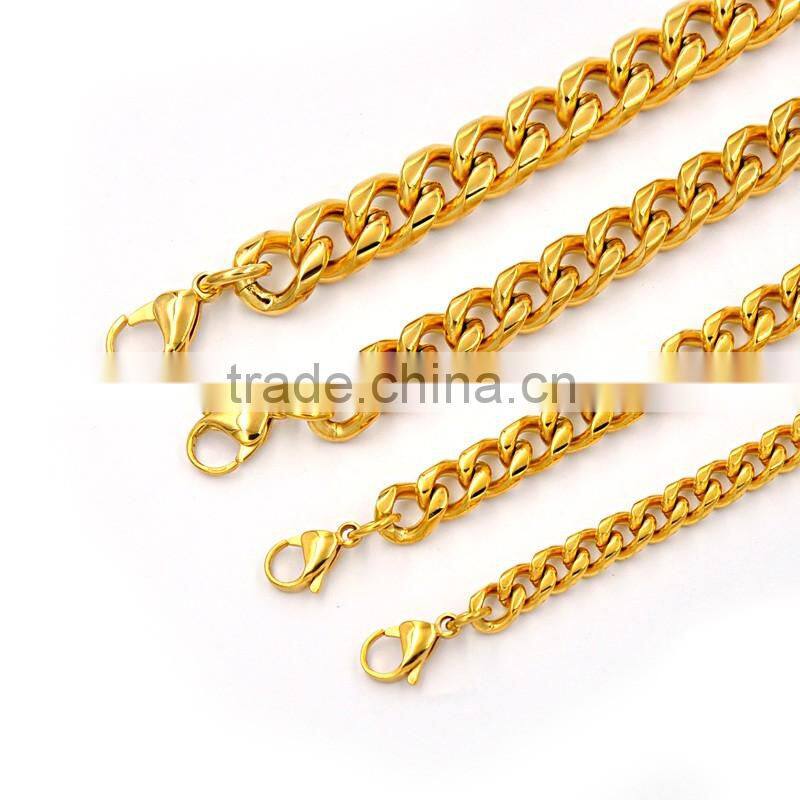 made in China new design fashion jewelry holy gold chain bracelets in high quality