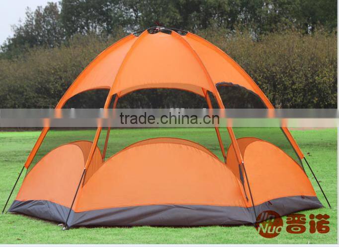 5 Person Double Layers Single Door Camping Tent
