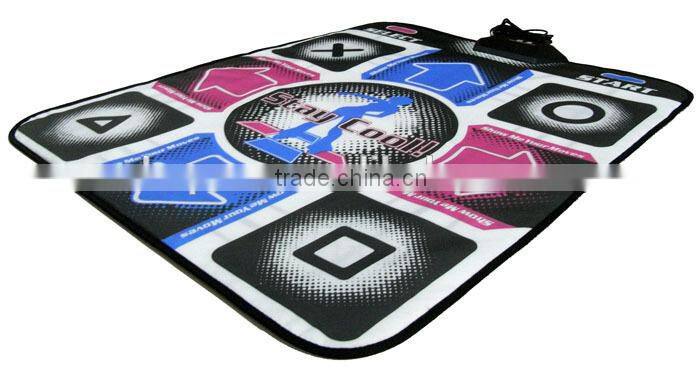 USB PC TV RCA 2 in 1 Non-Slip Dancing Step Dance Mat Dance Pad