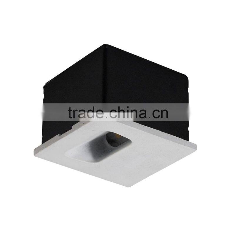Corner lighting 2w led step light for indor lighting